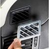 Fit For BMW X3 2006-2010 Matte Silver Dashboard Upper Air Outlet Vent Trim 2PCS