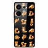 Tempered Glass Case For Vivo V60 2025 Phone Case 6.77" Cartoon Cats Hard Back Cover Soft Bumper For Vivo V60 5G Case V 60 Fundas