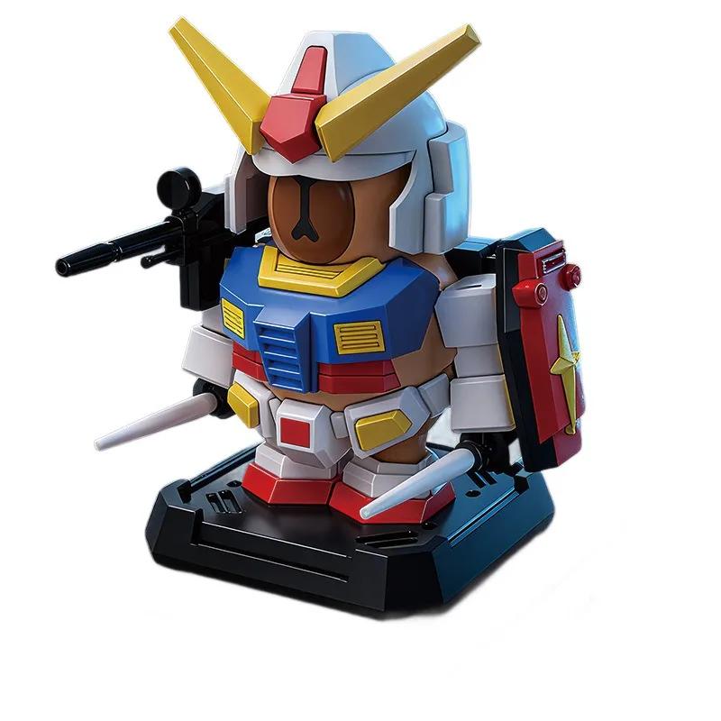 Креативный робот-капибара Меха-наборы Сборная модель Игрушка Магнитный набор брони Меха Украшения Детские игрушки Подарки Оригинальный