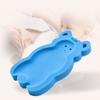 Security Bear Foam Shower Support Mat Bathtub Set Pad Baby Bath Cushion Newborn Shower Cradle