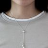 VINOOM Heart Drop Necklace (pearl)