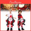 Holiday Inflatable Costume With Christmas Santa Claus For Family Celebrations And Parades
