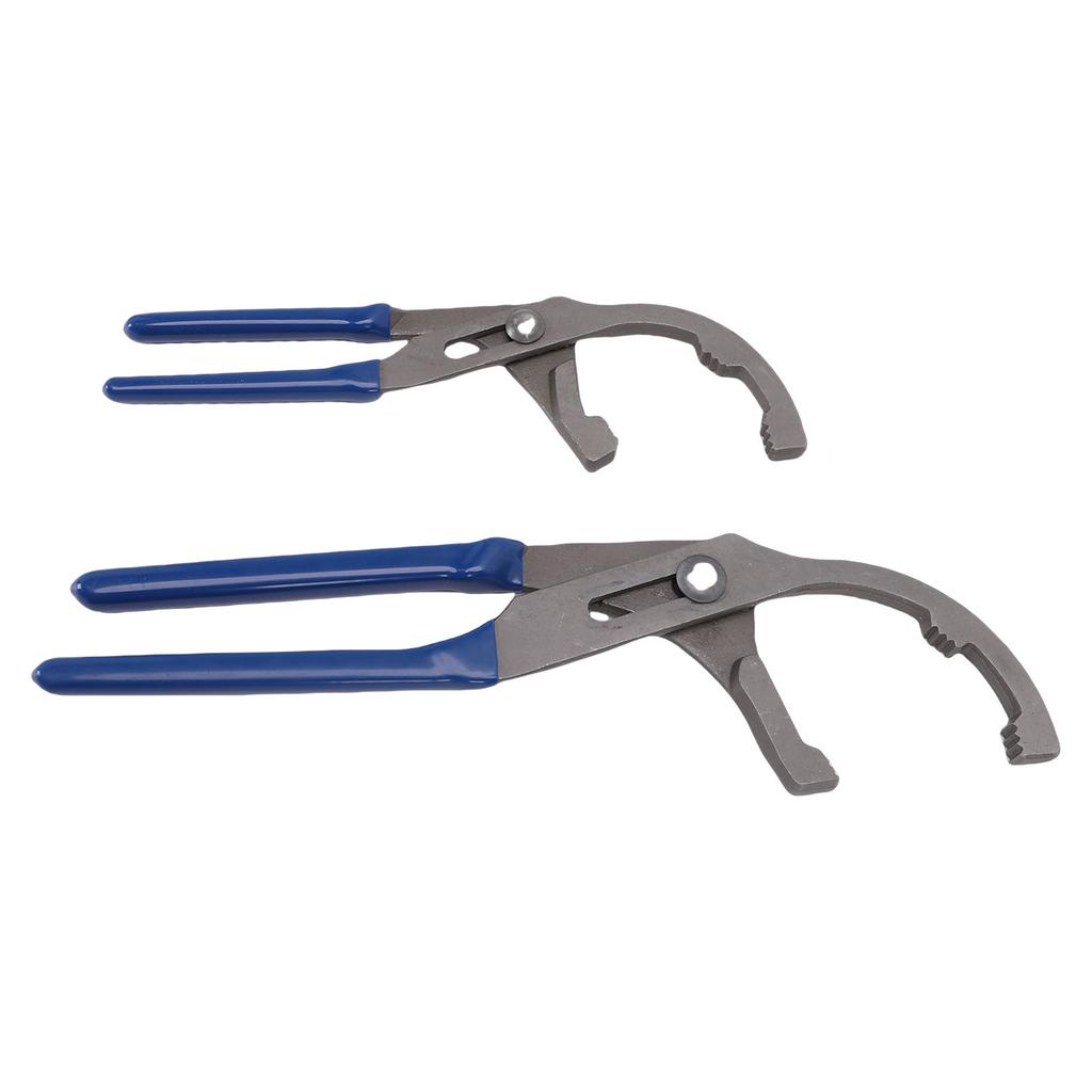 2PCS Oil Filter Wrench Set 9in 12in   Oil Filter Pliers Set for Cars Trucks Engine Filters