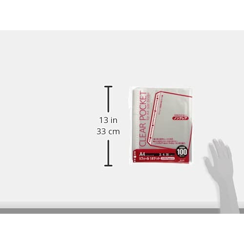 Plus Сменный блок прозрачный А4 1 карман 4/30 отверстий стоимость 100 шт. RE-161TA 87-600