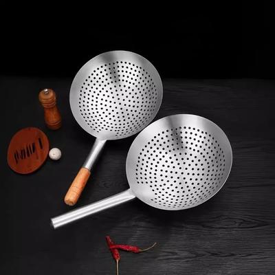 Утолщенный дуршлаг из нержавеющей стали Многофункциональный дуршлаг для пасты Пищевой дуршлаг Кухонные инструменты