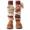 13 DEMARZO x UGG Высокие женские зимние сапоги Коричневые FR24D1583