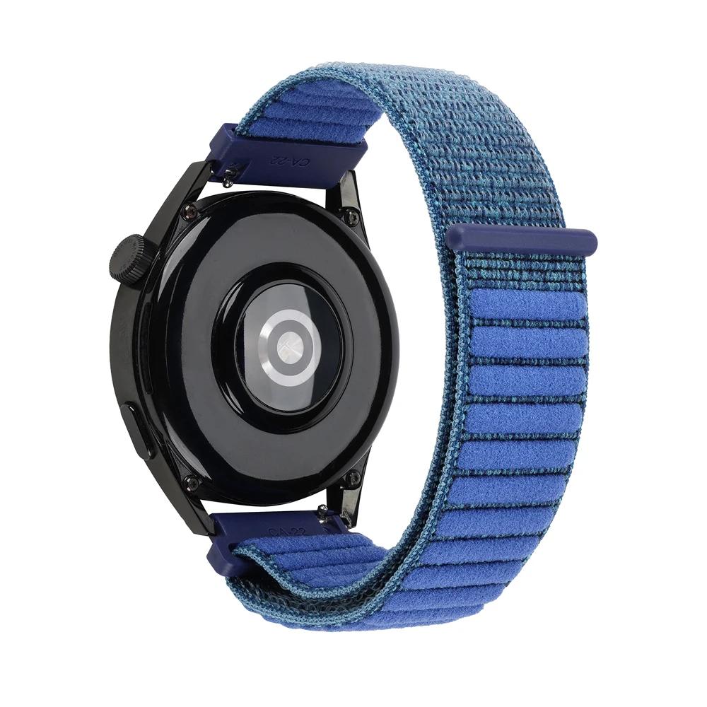 Спортивный ремешок 20 22 мм для Realme Watch 3 2 S pro/S2 Плетеный нейлоновый ремешок для HUAWEI Watch 5 4 pro/GT 6 5 4 pro/GT6 Браслет Correa