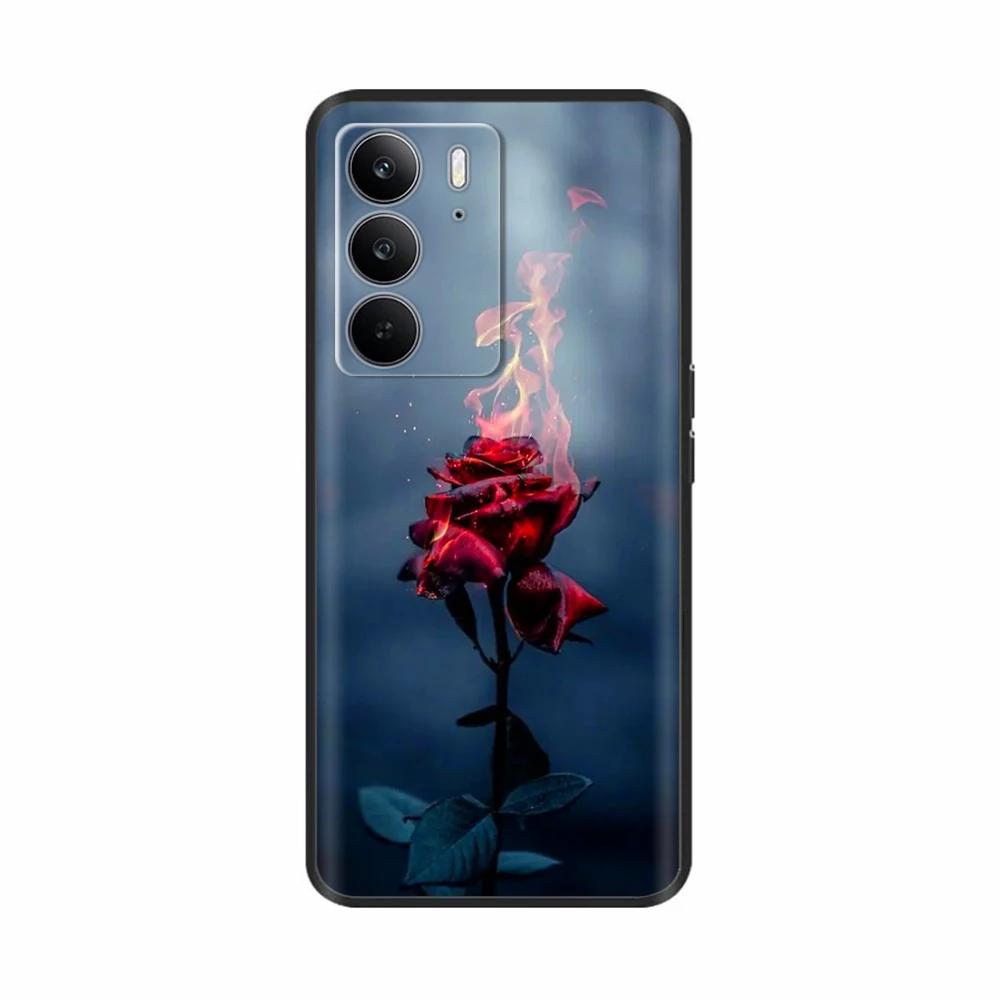 Чехол-бампер для телефона Realme C75 4G 6,72" Мягкий силикон Милый мультяшный рисунок Funda Для Oppo Realme C75 RealmeC75 4G C 75 Чехлы
