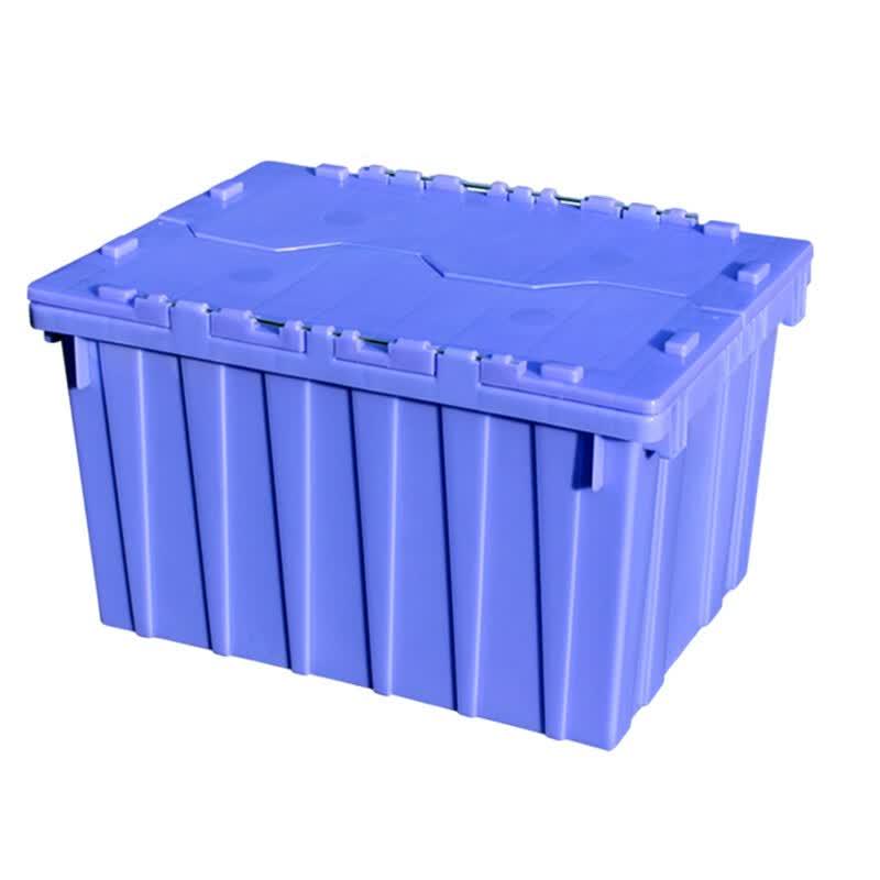 46L Thickened Plastic Logistics Storage Box with Lid