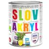 Matowa akrylowa farba do drewna, metalu i betonu wodna kryjąca Slovakryl SLOVLAK CZERWONY: 0,75 L