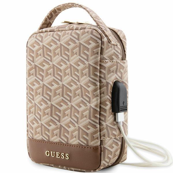 Guess Bag GUHBHGCFSEW Organizerbrown/brown GCube Stripe