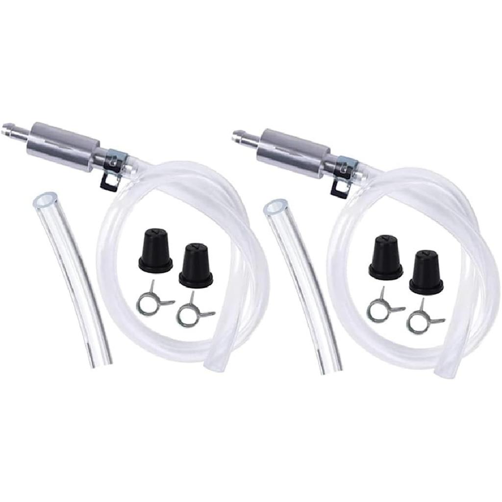2PCS Brake Bleeder Hose,One Way Check Valve Tube Bleeding Tool Kit For Car Motorcyle Clutch For Men,2025 Upgraded Universal Brake Fluid Bleeder With