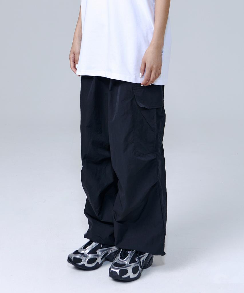 A WORLD ALL Nylon Cargo Wide Pants (Awapnt-0002)