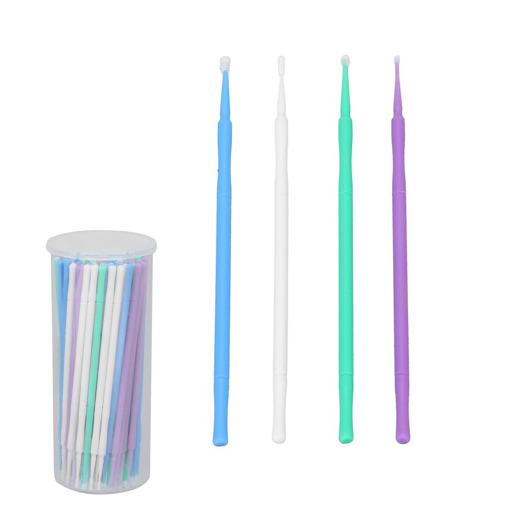100 шт. Нейлоновая палочка Домашний салон красоты Портативная палочка для чистки микроблейдинга и наращивания ресниц Инструмент для макияжа