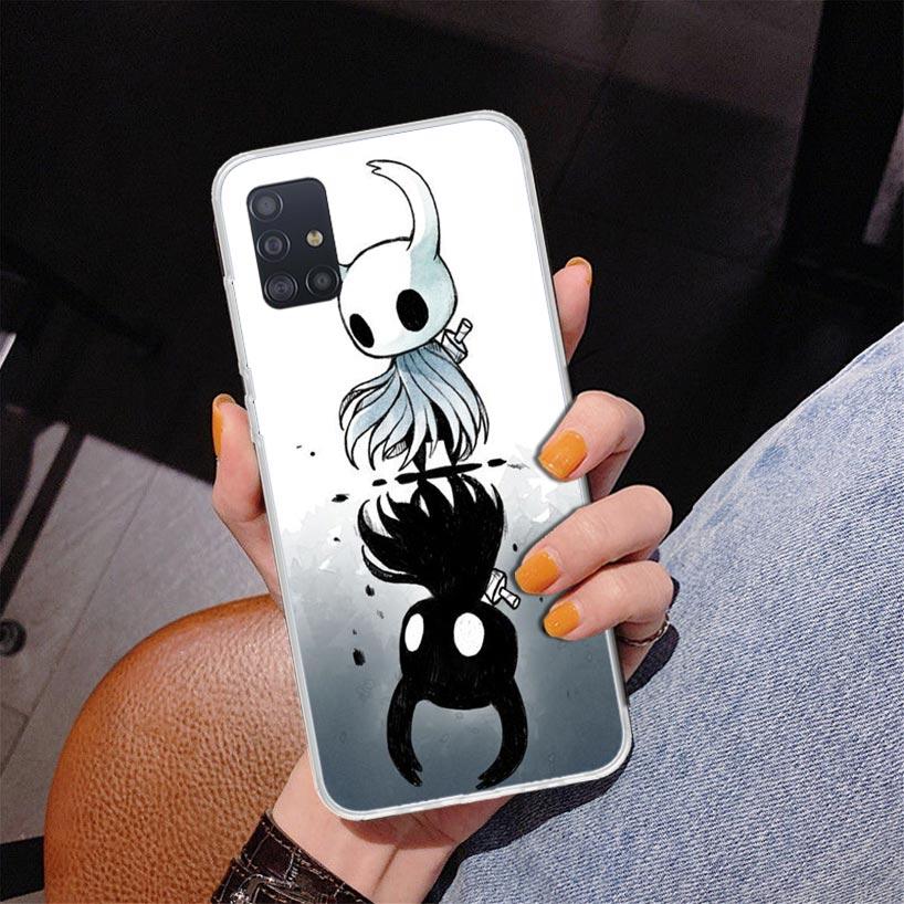 Мультяшный чехол для телефона Hollow Knight для Samsung Galaxy A52 A32 A22 A12 A51 A31 A50S A30S A20S A10S Note 20 Ultra 10 Plus S10 A72 A7