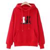 Velvet Hooded Sweater Women Autumn Winter  New Fashion Loose Pullover
