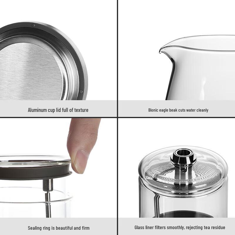 SAMADOYO Glass Infuser Teapot Set