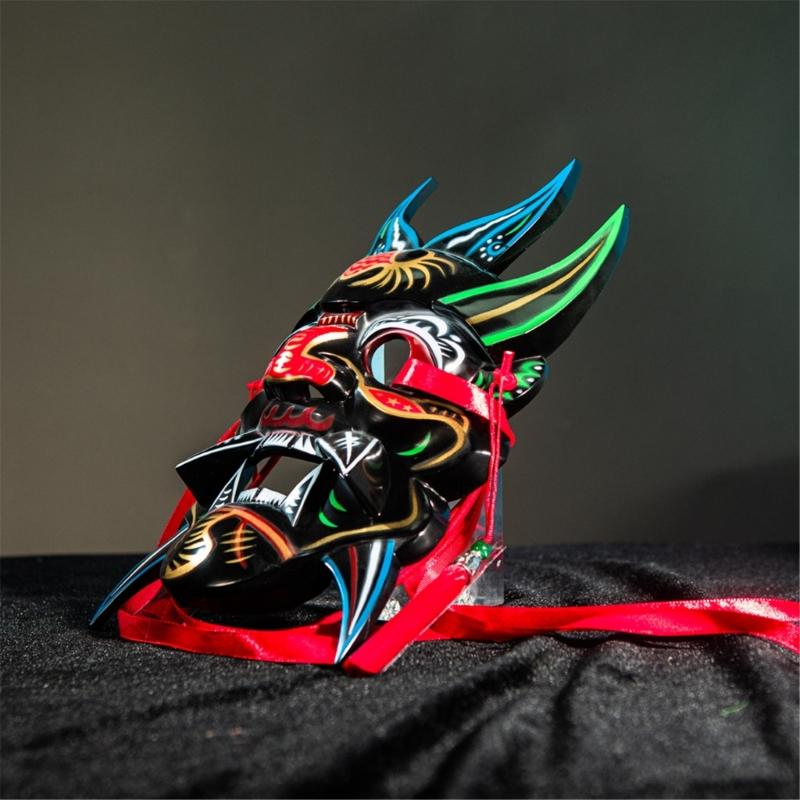 Маска Operas Mask Ручная роспись Маска Китайских Опер Маскарадная Маска Маска для Вечеринки Хэллоуин Косплей Маска для Женщин Мужчин Подарки