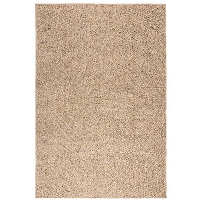VidaXL Rug 140x200 Cm Jute Look Indoor and Outdoor, Outdoor Rug, Floor Rug, Indoor Rug 364840