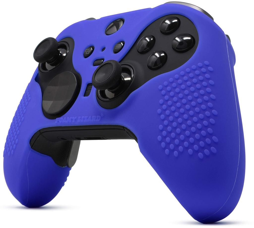 Elite Series 2 Studded Grip Skin for Xbox One Elite Series 2 Controller for Series Foamy Lizard Silicone Flat Top Studs 8 Thumb Grips (Not X/S/Elite