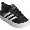Adidas Originals Samba Home Icons Comfortable Versatile Non-Slip Durable Low-Top Kids Sneakers Kids Sneakers Black White IH0266