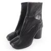 Отличные короткие ботинки Maison Margiela 22 TABI черная кожа Женские 37 S58WU0260 Б/у