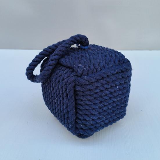 Утяжелённый дверной стопор Тяжёлый наполненный песком дверной стопор с ручкой Дом Офис Внутренний Декоративный Ручной работы Хлопковый канатный шар Напольный дверной стопор