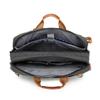Men Backpacks Cool Bell Nylon/Canvas Male Backpack &Shoulder Bag& Messenger Bag& Handbag 15.6/17.3 Inch Black/Gray CB-5506