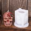 Halloween Hat Skull Candle Silicone Mold DIY Spider Snake Skeleton Gypsum Resin Casting Mold Halloween Decoration