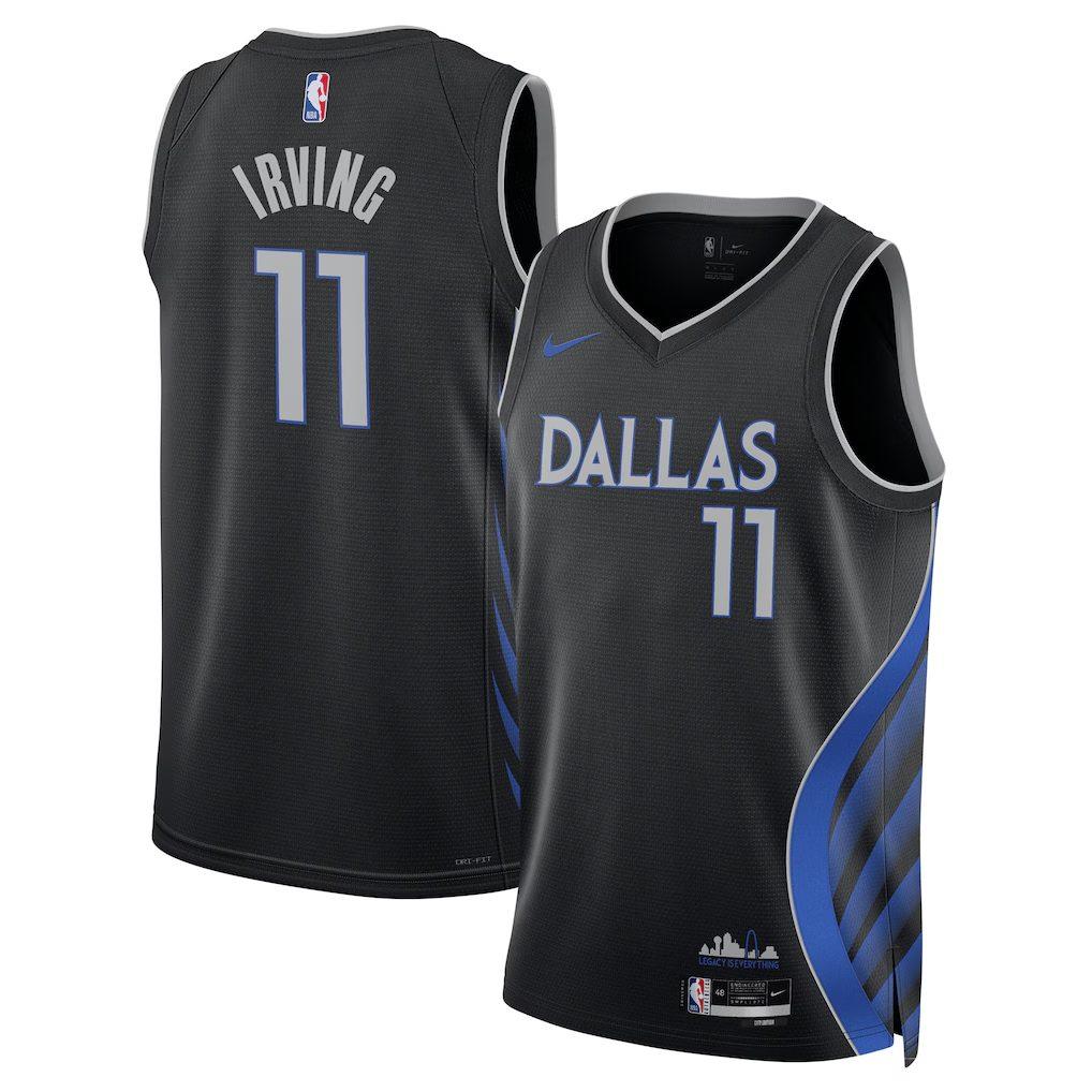 Nike Мужская майка Nike NBA Swingman Kyrie Irving Dallas Mavericks City Edition HM5978-011