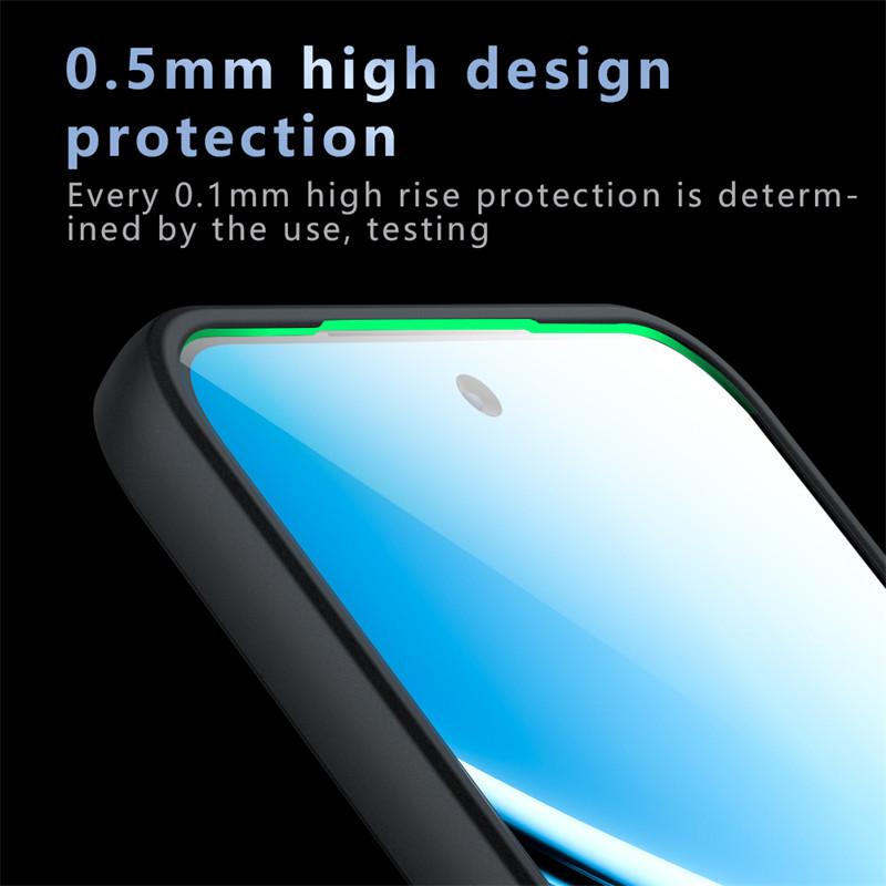 Для Xiaomi Redmi 15 Чехол Xiaomi Redmi 15 Накладка Бампер Роскошный Матовый ПК + ТПУ Ударопрочный Силиконовый Защитный Чехол Xiaomi Redmi 15