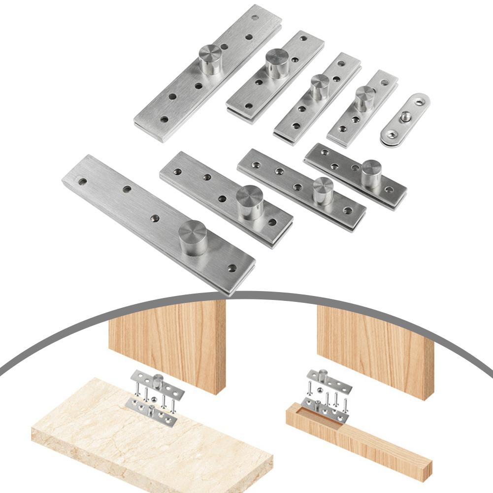 Шарнир с вращающимся валом из нержавеющей стали, верхний и нижний шарнир, прочный шарнир с позиционирующим валом, фурнитура для деревянных дверных петель