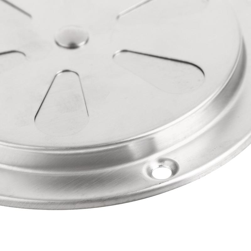 Регулируемая вентиляционная решетка 95/125 мм, круглые вентиляционные решетки, крышка для барбекю, гриль для курильщика, вытяжная вентиляционная печь