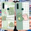 For Huawei Y6p 2020 Case MED-LX9 Cute Painted Cover Soft Silicone Phone Case For Huawei Y7p Y 7p ART-L28 HuaweiY6p Fundas Bumper
