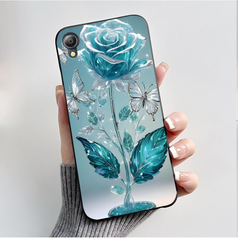 For Asus ZenFone Live L1 L2 ZA550KL Soft Case Fashion Butterfly Flower Black Silicone Phone Casing Asus X00RD ZA550KL Back Cover