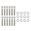 SBF INTAKE MANIFOLD BOLTS STAINLESS STEEL KIT Replacement for FORD 289 302 5.0L 351W SMALL BLOCK