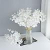 1 пучок Имитация Белый Эвкалипт Свадебная Вечеринка Оформление Сцены Отеля DIY Аксессуары для Домашнего Декора Искусственное Растение Реквизит для Фото