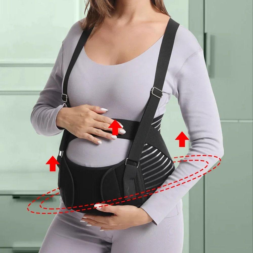 Удобные ремни для беременных Регулируемый женский abdominal protector для растущего живота