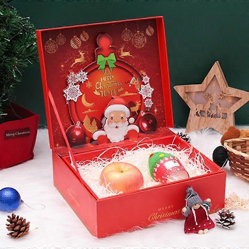 Christmas Gift Box High-end Creative Santa Candy Sweet Box Christmas Wedding Party Gift