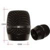 Part DIY Mic Windscreen Microphone Mesh Head Microphone Grill Head Mic Mesh Cover Replacement Head