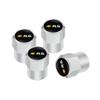 4Pcs Car Wheel Tire Valve Stem Cover Dustproof Cap For Renault Clio Sandero Captur Megane R5 4 E-tech Scenic Austral Rafale QM6 R888