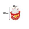 Anti-drop Fortune Cat Keychain Mobile Phone Straps Lucky Cat Phone Pendant Mobile Phone Lanyard