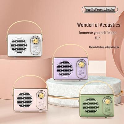 Yidian AD-0375 Ретро Bluetooth-колонка Штепсель CN (адаптер в комплекте)