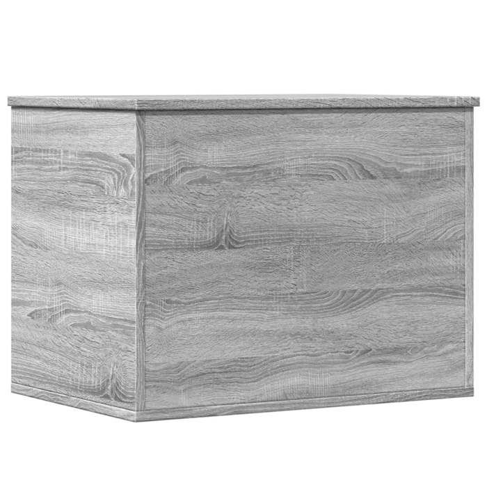 VidaXL Storage Box Sonoma Grey 60x42x46 Cm Engineered Wood 840658