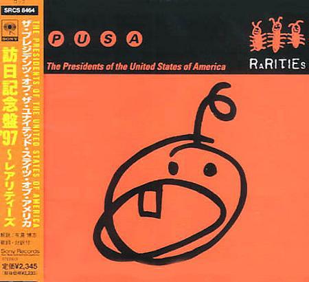 CD PRESIDENTS OF UNITED STATES OF AMER Rarities SRCS8464 SONY 1997 Japan Rock Used