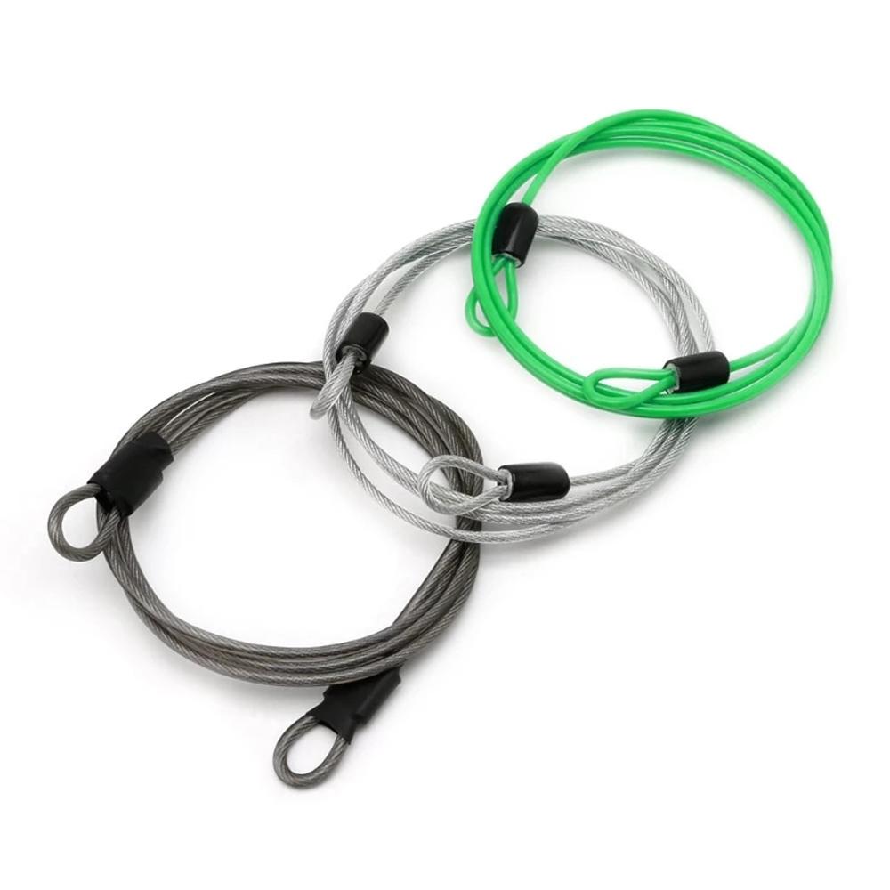 line Security Anti-theft Motorcycles Metal lock Bicycle Lock Wire Rope Braided rope Steel Cable