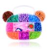 600 шт. Резинки для плетения Креативный разноцветный набор Loom Band Радужный браслет Набор для изготовления DIY Плетеные браслеты Поделки Игрушки Для девочек Подарки
