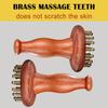 Массажер для тела Гуаша из латуни, металлический скребок для кожи, меридиан, лимфатический массаж, мышечный массаж, медная доска Гуаша