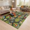 Baby Crawling Mat, Play Mat 200x150x0.5cm, Non-Slip Crawling Blanket with Non-Slip Underside, City Design, for Children's Room