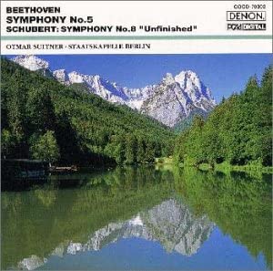 CD OTMAR SUITNER - Beethoven: Symphony No. 5 Fate Japan ObiClassical Used